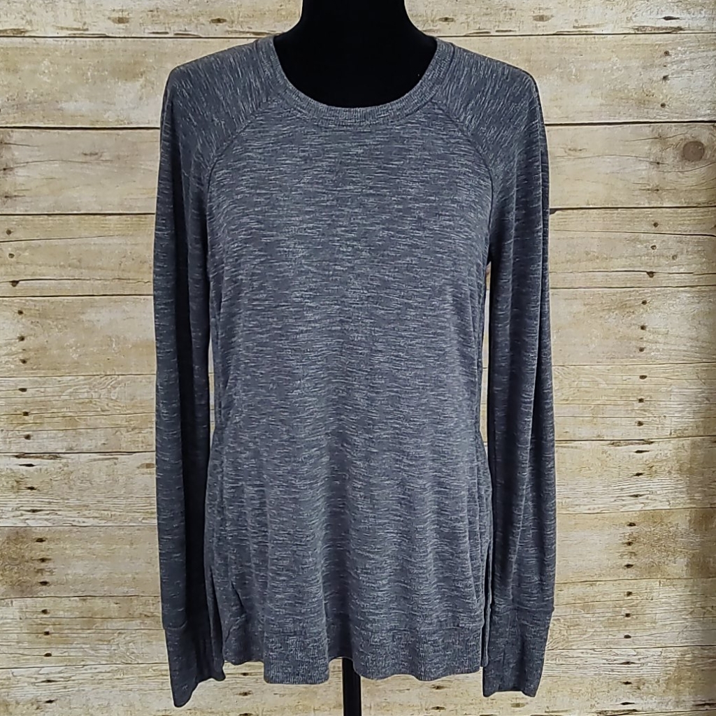 Athleta Studio Side Slit Cya Sweatshirt